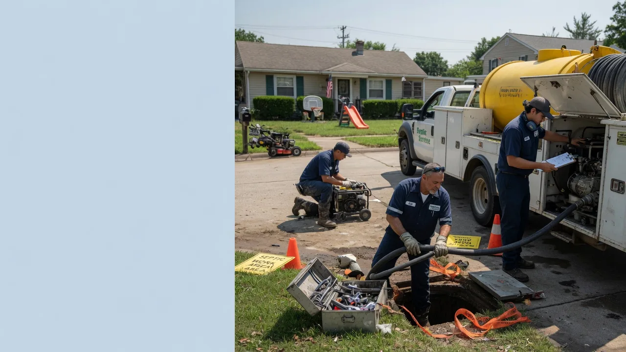 Septic Tank Pumping in Warren, OH near me
